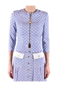 Elisabetta Franchi Blouses Shirt Blue -Elisabetta Franchi Winkel 2a63f07996bc8b72a709416019e35a2d