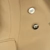 Elisabetta Franchi Blazers Fitted Jacket With Lapels Beige