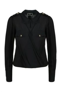 Elisabetta Franchi Blouses BODYSUIT SHIRT Black