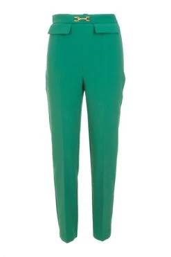 Elisabetta Franchi Chino's Chinos Green -Elisabetta Franchi Winkel 2ad01d67c076980caf92ab292958e182