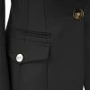 Elisabetta Franchi Blazers Long Straight Jacket Black