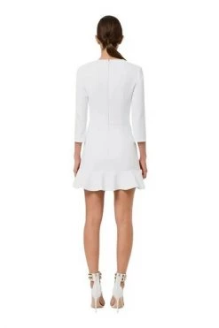 Elisabetta Franchi Casual Jurken Dress White -Elisabetta Franchi Winkel 2bf04b9803acf1a78789164693b1af8a