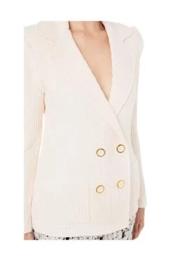 Vesten Elisabetta Franchi Sweaters Ivory Beige -Elisabetta Franchi Winkel 2c02785a94927efea94ce3ab084112dd