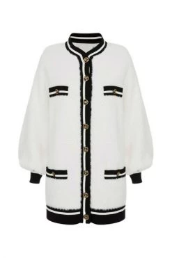 Elisabetta Franchi Vesten Cardigans White -Elisabetta Franchi Winkel 2cb73512c24b002a5dfd1dc889f580d4