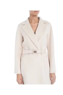Elisabetta Franchi Trenchcoats & Mantels Coat Beige