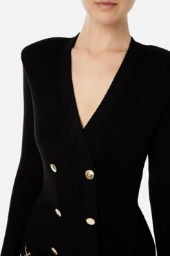 Elisabetta Franchi Feestjurken Party Dresses Black