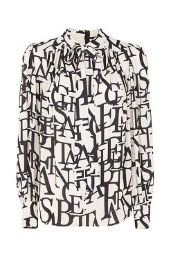 Elisabetta Franchi Longsleeve Shirts Shirts Beige