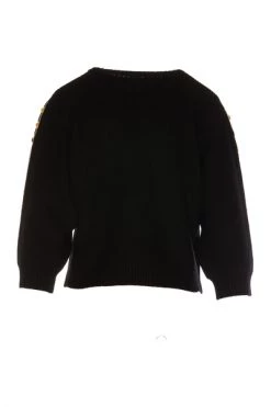 Elisabetta Franchi Hoodies & Sweatvesten Sweatshirts Black -Elisabetta Franchi Winkel 2db6a15358b177f694a36283cc46a4d8