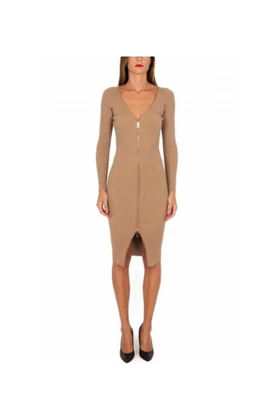Elisabetta Franchi Casual Jurken Dresses Brown 6 Elisabetta Franchi Casual Jurken Dresses Brown - Afbeelding 6