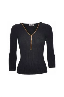 Elisabetta Franchi Blouses Black