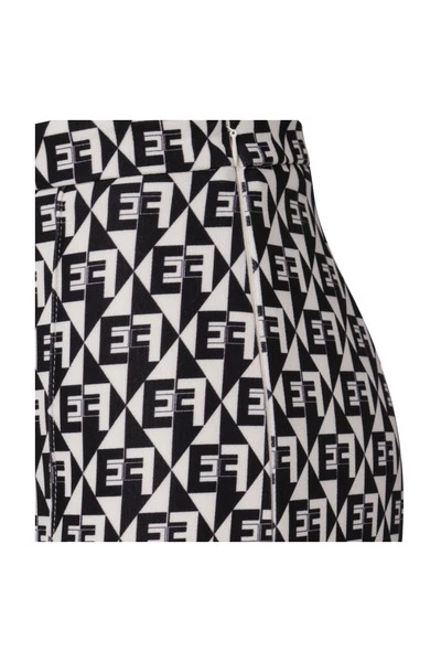 Elisabetta Franchi Pantalons Slim-fit Trousers Black 3 Elisabetta Franchi Pantalons Slim-fit Trousers Black - Afbeelding 3