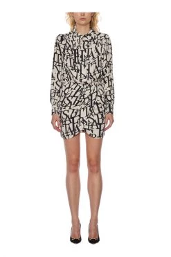 Elisabetta Franchi Casual Jurken Wallet Skirt Dress Black