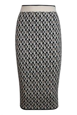 Elisabetta Franchi Kokerrokken Skirt Black Black -Elisabetta Franchi Winkel 2f4ea08826b9b6c5f6fcb940347cdcdc