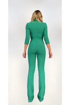 Elisabetta Franchi Jumpsuits & Tuinbroeken Jumpsuits Green