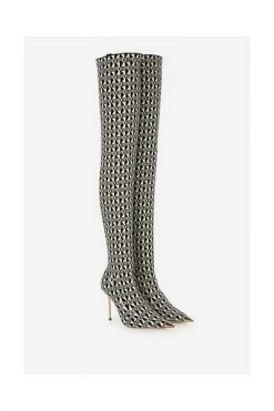 Elisabetta Franchi Laarzen High Boots Black -Elisabetta Franchi Winkel 2f8607440ccc9291873918b3db0ad18d