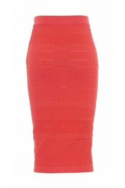 Elisabetta Franchi Kokerrokken SKIRT Red