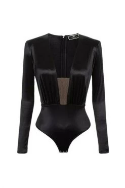 Elisabetta Franchi Bodies Body Black -Elisabetta Franchi Winkel 3001d384b9f01fc3de11ed9fa87cffa4