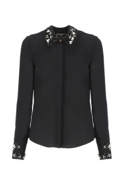 Longsleeve Shirts Elisabetta Franchi Shirts Black Black -Elisabetta Franchi Winkel 3069efee08d63e74909886783a3261a9