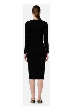 Elisabetta Franchi Midirokken Midi Skirts Black