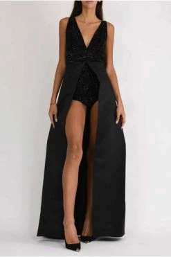 Elisabetta Franchi Jurken Occasion Dresses Black -Elisabetta Franchi Winkel 308792404afbc91046bac33dbb003517