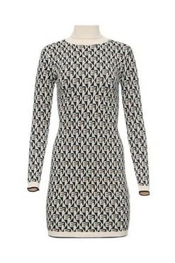 Elisabetta Franchi Casual Jurken Dresses White -Elisabetta Franchi Winkel 30abae5af27a67010de3c0043e7665be