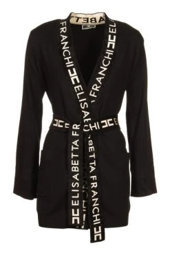 Elisabetta Franchi Casual Jurken Short Dresses Black