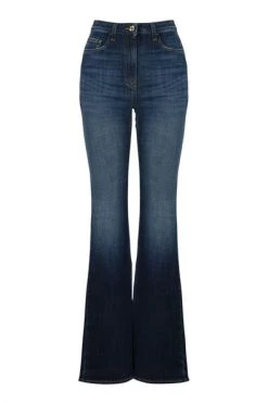 Elisabetta Franchi Flared Jeans Blue