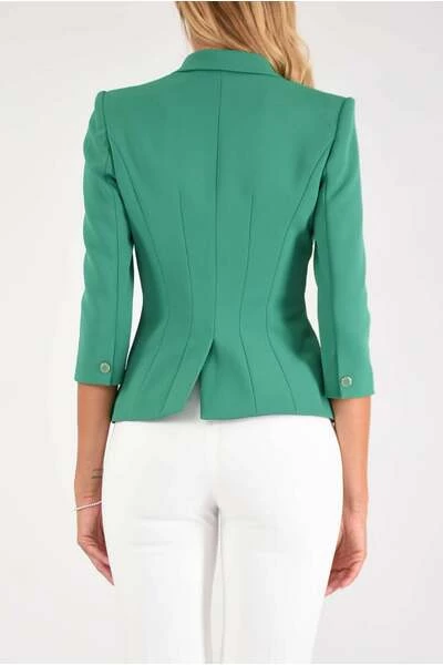 Elisabetta Franchi Blazers Green 4 Elisabetta Franchi Blazers Green - Afbeelding 4
