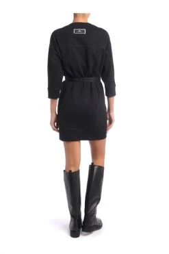 Elisabetta Franchi Casual Jurken Dresses Black -Elisabetta Franchi Winkel 31cd3ec2a98ec74c1e1f6776ab44fc7f