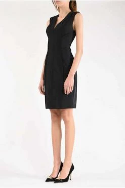 Elisabetta Franchi Jurken MIDI Dress Black -Elisabetta Franchi Winkel 320f6e509eae3202ab1985a54021b24d