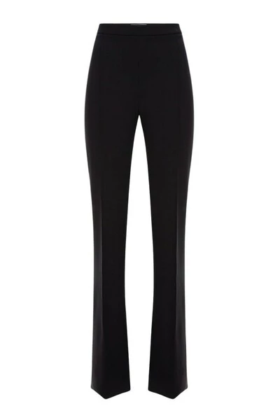 Elisabetta Franchi Wijde Broeken Wide Trousers Black 2 Elisabetta Franchi Wijde Broeken Wide Trousers Black - Afbeelding 2