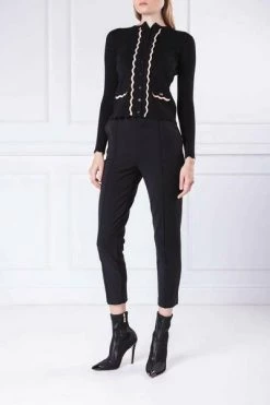 Elisabetta Franchi Chino's Pants Black