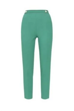 Elisabetta Franchi Chino's Chinos Green