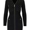 Elisabetta Franchi Casual Jurken Dresses Black