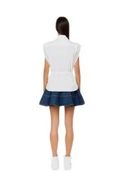 Elisabetta Franchi Longsleeve Shirts Shirts White -Elisabetta Franchi Winkel 33f29c4a7e480f2c9473d1eb3f1a369a