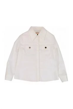 Elisabetta Franchi Overhemden Shirts Beige