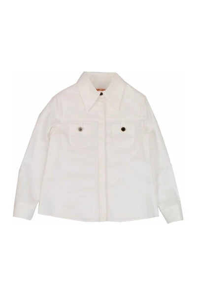 Elisabetta Franchi Overhemden Shirts Beige 1 Elisabetta Franchi Overhemden Shirts Beige