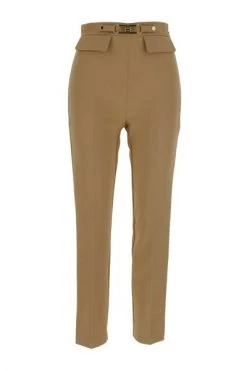 Elisabetta Franchi Chino's Trousers Beige -Elisabetta Franchi Winkel 3421be09e67cc27425e393000ad07faf