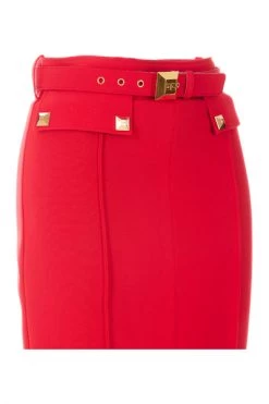 Midirokken Elisabetta Franchi Skirts Red Red -Elisabetta Franchi Winkel 345a6f1f4e0e15fd80dcbfd849c8ee8b