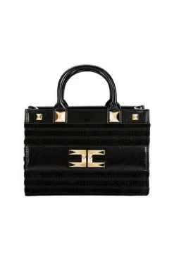 Elisabetta Franchi Handtassen Handbags Black