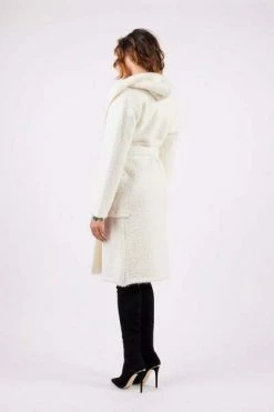 Elisabetta Franchi Trenchcoats & Mantels Belted Coats White