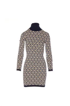 Elisabetta Franchi Casual Jurken Knitted Dresses Beige -Elisabetta Franchi Winkel 355ceede4fac74414627fcb6036c7203