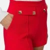 Elisabetta Franchi Korte Broeken Short Shorts Red