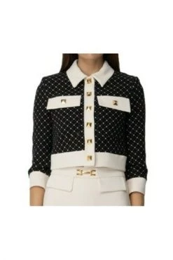 Vesten Elisabetta Franchi Jackets Black -Elisabetta Franchi Winkel 361e0b16fbc0f8b5721f3169cb0fb3ae