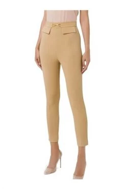 Elisabetta Franchi Chino's Skinny Pants Beige -Elisabetta Franchi Winkel 3635c9c4850396332111c281ae5480dc