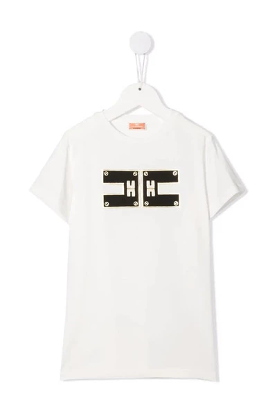 Elisabetta Franchi T-Shirts White 1 Elisabetta Franchi T-Shirts White