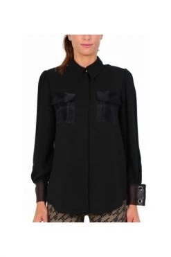 Elisabetta Franchi Blouses SHIRT Black -Elisabetta Franchi Winkel 3699e55eee52aaa15864b8650b1d3948