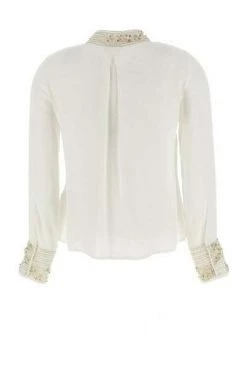 Longsleeve Shirts Elisabetta Franchi Shirts White White -Elisabetta Franchi Winkel 36aea91ea2221e0acb40e8567987b582
