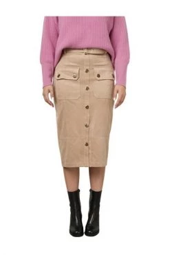 Midirokken Elisabetta Franchi GO02522E2 AI6/zand Brown