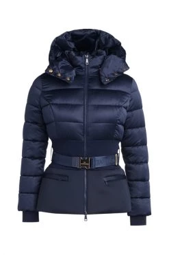 Elisabetta Franchi Gewatteerde Jassen Down Jackets Blue -Elisabetta Franchi Winkel 36c94fc1fb0408cd0cb2d899788409e8